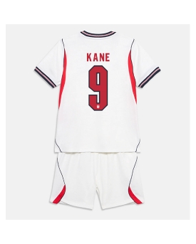 Billige Fotballdrakt England Harry Kane #9 Replika Hjemmedraktsett Barn VM 2026 Kortermet (med bukser)